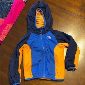 North Face 3T reversible fleece